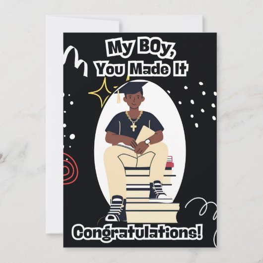 Invitation Diplôme (Devant)