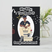 Invitation Diplôme (Debout devant)