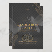 Invitation Diplôme (Devant / Derrière)