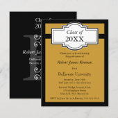 Invitation Diplôme (Devant / Derrière)