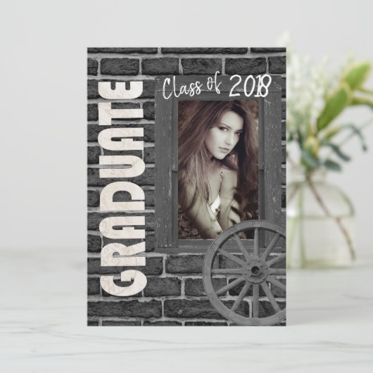 Invitation Diplômé 🎓 ⭐ ⭐ ⭐ ⭐ ⭐ (Debout devant)