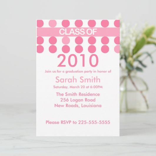 Invitation Diplôme (10 vues supérieures) (Debout devant)