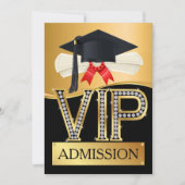 INVITATION DIPLÔME ADMISSION VIP (Devant)