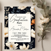 Invitation diplôme chic Boho