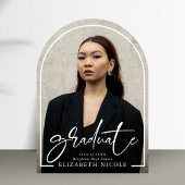 Invitation Diplôme d'Arc Photo de Script Moderne