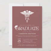 Invitation Diplômé d'assistant de médecin École de fin d'étud (Devant)