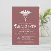 Invitation Diplômé d'assistant de médecin École de fin d'étud (Debout devant)