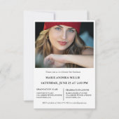 Invitation Diplôme de Calligraphie Moderne (Dos)