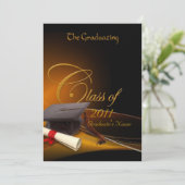 Invitation Diplôme de classe (Debout devant)