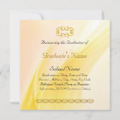 Invitation Diplôme de classe (Dos)