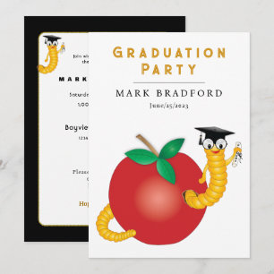 Invitation Diplôme de fin d'études avec diplôme de fin d'étud