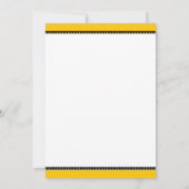 Invitation Diplôme de fin d'études d'infirmière (Dos)
