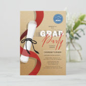 Invitation Diplôme de fin d'études - Numéro de défilement 891 (Debout devant)