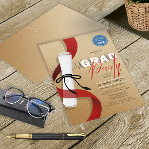 Invitation Diplôme de fin d'études - Numéro de défilement 891