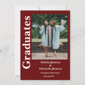 Invitation Diplôme de frères et soeurs de Bourgogne (Devant)