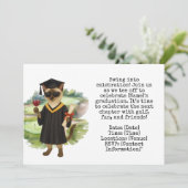 Invitation Diplôme de golf (Debout devant)