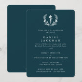 Invitation Diplômé de la faculté de médecine Asclepius sarcel (Devant / Derrière)