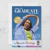 Invitation Diplôme de la photo 2024 du magazine Unique (Devant)