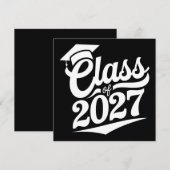 Invitation Diplômé de la promotion 2027 (Devant / Derrière)