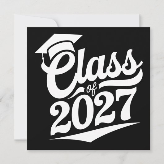 Invitation Diplômé de la promotion 2027 (Devant)