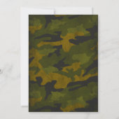 Invitation Diplômé de l'armée - Militaire - Soldat (Dos)