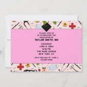 Invitation Diplôme de l'école de soins infirmiers (Devant)