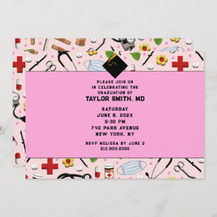 Invitation Diplôme de l'école de soins infirmiers