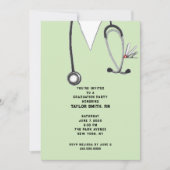 Invitation Diplôme de l'école de soins infirmiers (Devant)