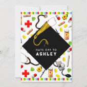 Invitation Diplôme de l'école de soins infirmiers (Devant)