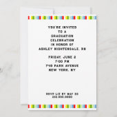 Invitation Diplôme de l'école de soins infirmiers (Dos)