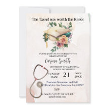 Diplôme de l'école de soins infirmiers Vintage Boh