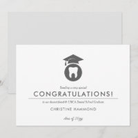 Diplômé de l'école dentaire | Congrats de style mi