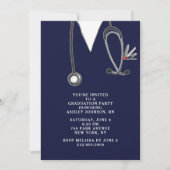 Invitation Diplôme de l'école d'infirmières (Devant)