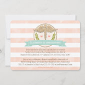 INVITATION DIPLÔME DE L'ÉCOLE MÉDICALE CORAL ET AQUA CADUCEUS (Dos)