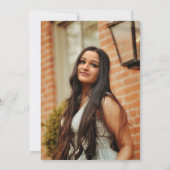 Invitation Diplôme de l'écriture d'or classique (Dos)