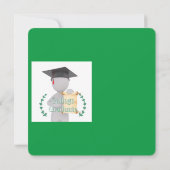 Invitation Diplômé de l'université (Dos)