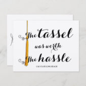 Invitation Diplômé de l'université promotion 2016 (Devant / Derrière)