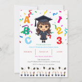 Invitation Diplômé de maternelle (Devant)