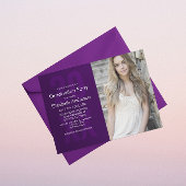 Invitation Diplôme de photo classique