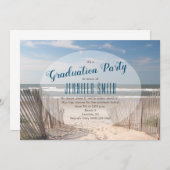 Invitation Diplôme de plage (Devant / Derrière)