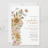 Invitation Diplôme de tournesol (Devant)