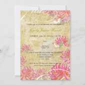 Invitation Diplôme des fleurs de PixDezines (Dos)