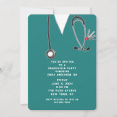 Invitation Diplôme d'infirmière (Devant)