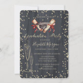 Invitation Diplôme, Diplôme Diagramme de verre Diplôme (Devant)