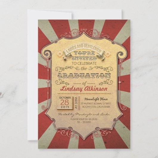 Invitation Diplôme du Carnaval (Devant)