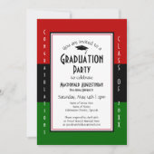 Invitation DIPLÔME DU Parti panafricain des diplômés (Devant)