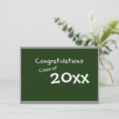 Invitation Diplôme du tableau de bord (Debout devant)