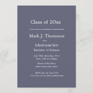 Invitation Diplôme d'un collège ou d'une université en agricu