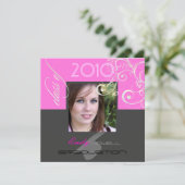 Invitation Diplôme en classe 2010/Casquette/Swirls (Debout devant)