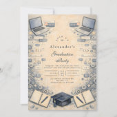 Invitation Diplôme en génie logiciel (Devant)